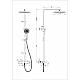 Душевая система WONZON & WOGHAND STICK, Брашированный никель (WW-88739017-BN)