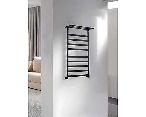 Полотенцесушитель электрический WONZON & WOGHAND FRANKFURT, Черный матовый (WW-A1029-MB)