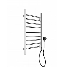 Полотенцесушитель электрический WONZON & WOGHAND, Брашированный никель (WW-AL409-BR)