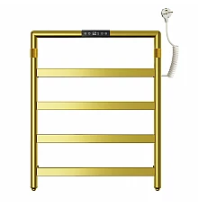 Полотенцесушитель электрический WONZON & WOGHAND, Брашированное золото (WW-A6014-BG)