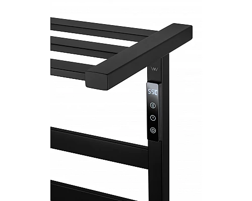 Полотенцесушитель электрический WONZON & WOGHAND FRANKFURT, Черный матовый (WW-A1029-MB)