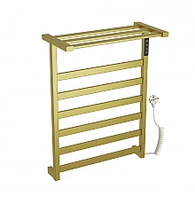 Полотенцесушитель электрический WONZON & WOGHAND, Брашированное золото (WW-A1026-BG)