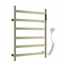 Полотенцесушитель электрический WONZON & WOGHAND, Брашированное золото (WW-A405-BG)