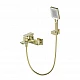 Смеситель для ванны с душем WONZON & WOGHAND EDGE, Брашированное золото (WW-88639003A- BG)