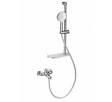 Смеситель для ванны с душевым гарнитуром WONZON & WOGHAND, Хром (WW-AE3201-CR)