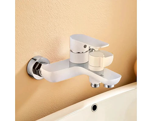 Набор для ванны 3 в 1 RIMERO RM6007WC (Белый/хром)