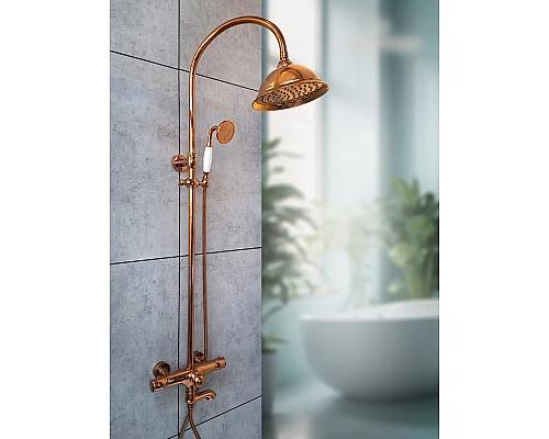 Душевая система с термостатом AltroBagno Beatrice 030403 R Or