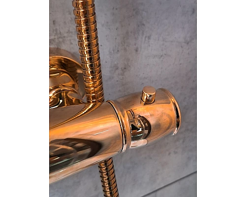 Душевая система с термостатом AltroBagno Beatrice 030403 R Or