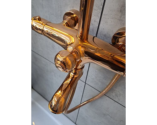 Душевая система с термостатом AltroBagno Beatrice 030403 R Or