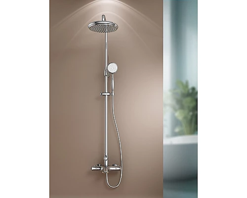 Душевая система с термостатом AltroBagno Beatrice 030406 Cr