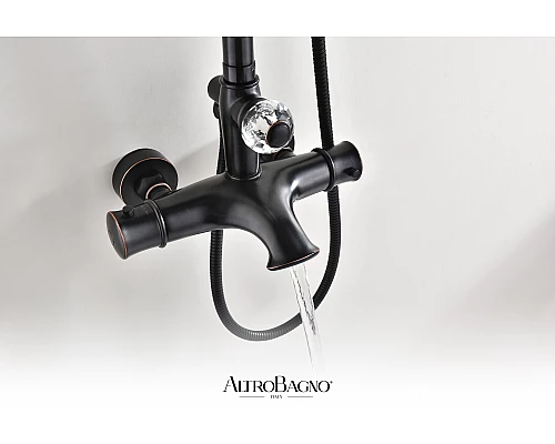 Душевая система с термостатом AltroBagno Beatrice 030407 BrNe