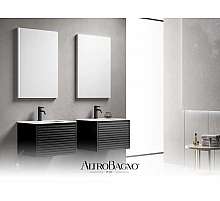 Тумба с раковиной AltroBagno Trento 600 Black
