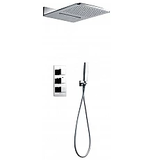 Встраиваемая душевая система с термостатом AltroBagno Cascata 040101 Cr