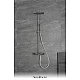 Душевая система с термостатом AltroBagno Intento 030420 Cr