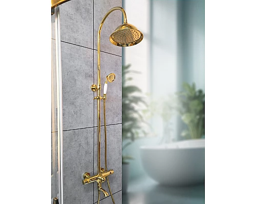 Душевая система с термостатом AltroBagno Beatrice 030404 Or