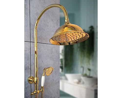 Душевая система с термостатом AltroBagno Beatrice 030404 Or