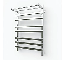 Водяной полотенцесушитель Эрато Квадрат NEXT 3 1000х500 (с верхней полкой)