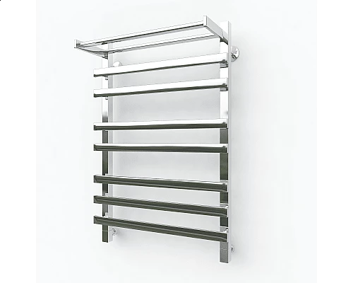 Приобрести Водяной полотенцесушитель Эрато Квадрат NEXT 3 1000х500 (с верхней полкой) в магазине сантехники Santeh-Crystal.ru