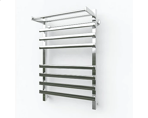 Заказать Водяной полотенцесушитель Эрато Квадрат NEXT 2 700х400 (с верхней полкой) в магазине сантехники Santeh-Crystal.ru