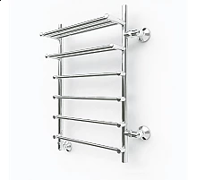 Водяной полотенцесушитель Эрато A15 Прямая 1200х600 (с верхней полкой и правым боковым подключением)