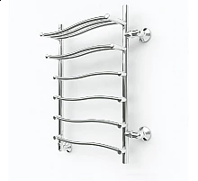 Водяной полотенцесушитель Эрато A15 Волна 600х400 (с верхней полкой и правым боковым подключением)