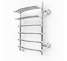 Водяной полотенцесушитель Эрато A15 Дуга 600х400 (с верхней полкой и правым боковым подключением)