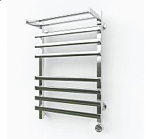 Электрический полотенцесушитель Эрато Квадрат NEXT 2 с верхней полкой 1200х600