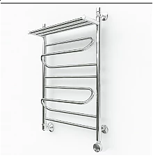 Электрический полотенцесушитель Эрато A10 с верхней полкой 800х500