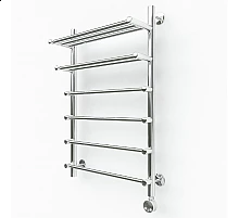 Электрический полотенцесушитель Эрато A15 Прямая с верхней полкой 1200х500