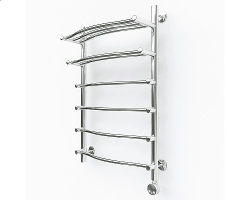 Купить Электрический полотенцесушитель Эрато A15 Дуга с верхней полкой 800х600 в магазине сантехники Santeh-Crystal.ru