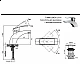 Смеситель для раковины без донного клапана CEZARES  TURBOLENZA-C-LS-01-W0