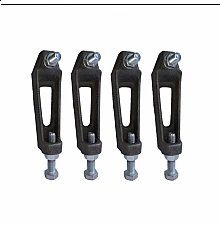 Ножки для чугунных ванн Delice Aurora серия Elite (комплект 4 шт)