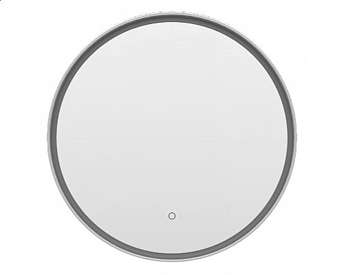 Приобрести PLUTO - Зеркало 600х600 круглое Nimbus 6 (платина) нейтр.св. сенсор на зеркале в магазине сантехники Santeh-Crystal.ru