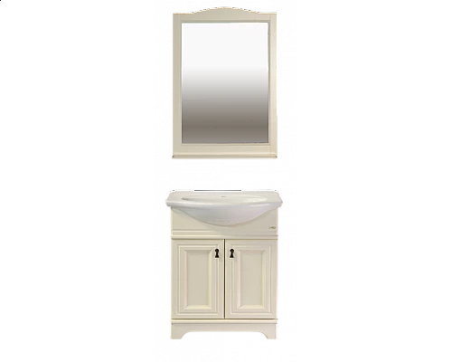 Приобрести Лувр - 60 Тумба напольная, слоновая кость О в магазине сантехники Santeh-Crystal.ru