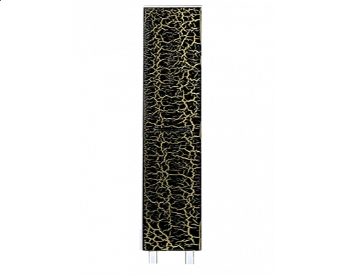 Купить Джулия - 40 Пенал  левый КРАКОЛЕТ черный в магазине сантехники Santeh-Crystal.ru