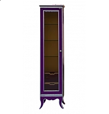 Анжелика - Пенал 40 лев. сиреневый/сусальное  серебро