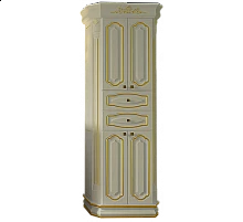 Астория Gold  - Пенал 60 бежевый матовый