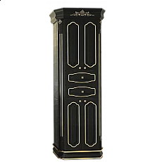 Астория Gold  - Пенал 60 черный глянцевый