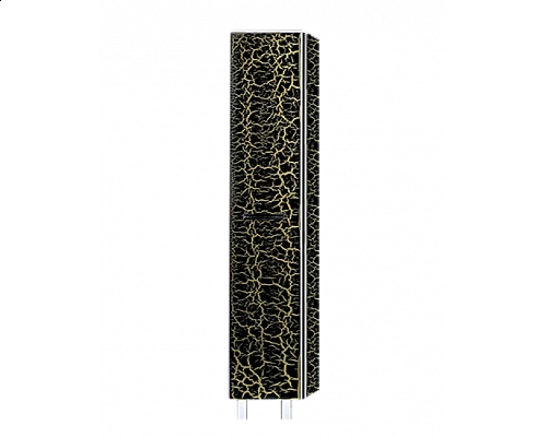 Купить Джулия - 35 Пенал левый КРАКОЛЕТ черный в магазине сантехники Santeh-Crystal.ru