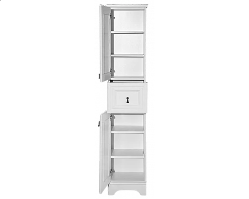 Приобрести Лувр -Пенал, белый левый 1 ящ. в магазине сантехники Santeh-Crystal.ru