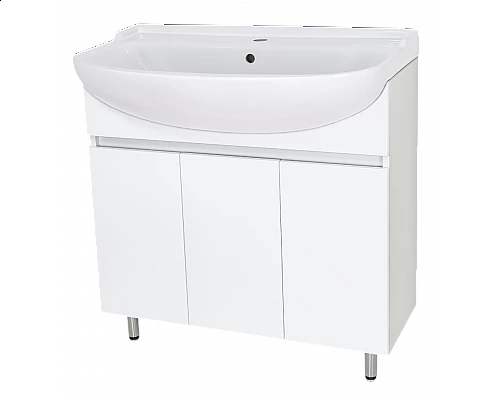 Купить Амур - 80 Тумба напольная прямая (эмаль) в магазине сантехники Santeh-Crystal.ru