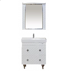 Valencia - 80 Тумба НАПОЛЬНАЯ с 2 ящ. белая