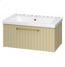 ALICANTE - 80 Тумба подвесная с 1 ящ. капучино