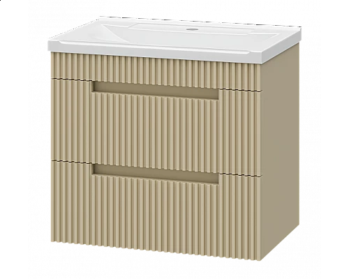 Приобрести ARIANA - 60 Тумба подвесная с 2 ящ. капучино (эмаль) в магазине сантехники Santeh-Crystal.ru