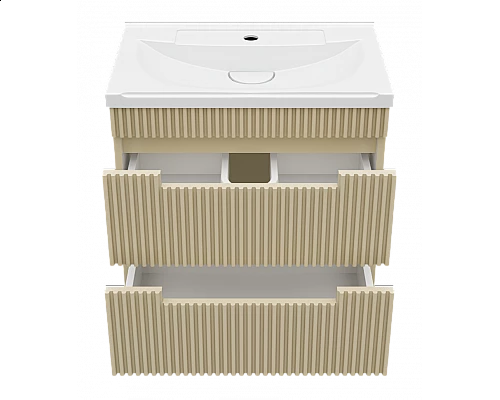 Приобрести ARIANA - 60 Тумба подвесная с 2 ящ. капучино (эмаль) в магазине сантехники Santeh-Crystal.ru