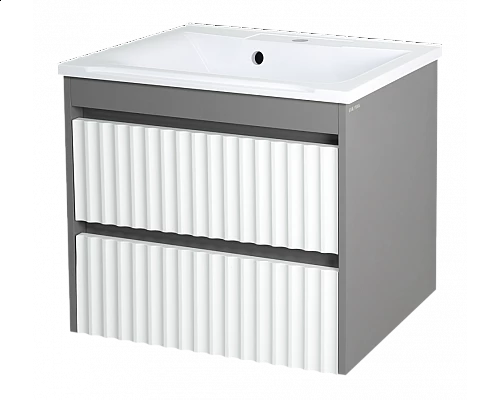 Заказать BALATON -100 Тумба подвесная с 2 ящ., комбинированный в магазине сантехники Santeh-Crystal.ru