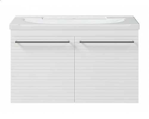 Заказать CATANIA - 80 Тумба подвесная белая (эмаль) в магазине сантехники Santeh-Crystal.ru