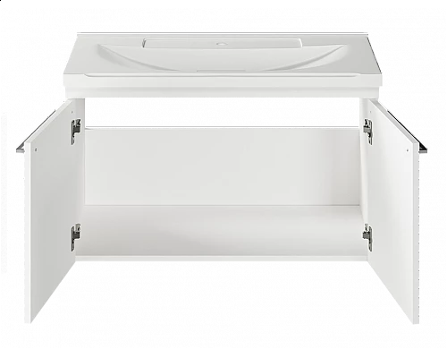 Заказать CATANIA - 80 Тумба подвесная белая (эмаль) в магазине сантехники Santeh-Crystal.ru