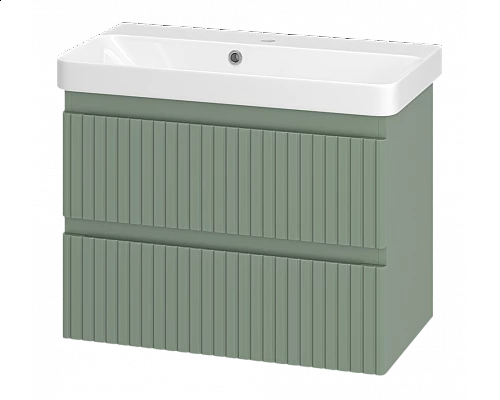 Приобрести VICTORY - 70 Тумба подвесная с 2 ящ. зеленый в магазине сантехники Santeh-Crystal.ru