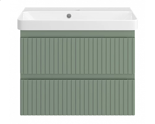 Приобрести VICTORY - 70 Тумба подвесная с 2 ящ. зеленый в магазине сантехники Santeh-Crystal.ru